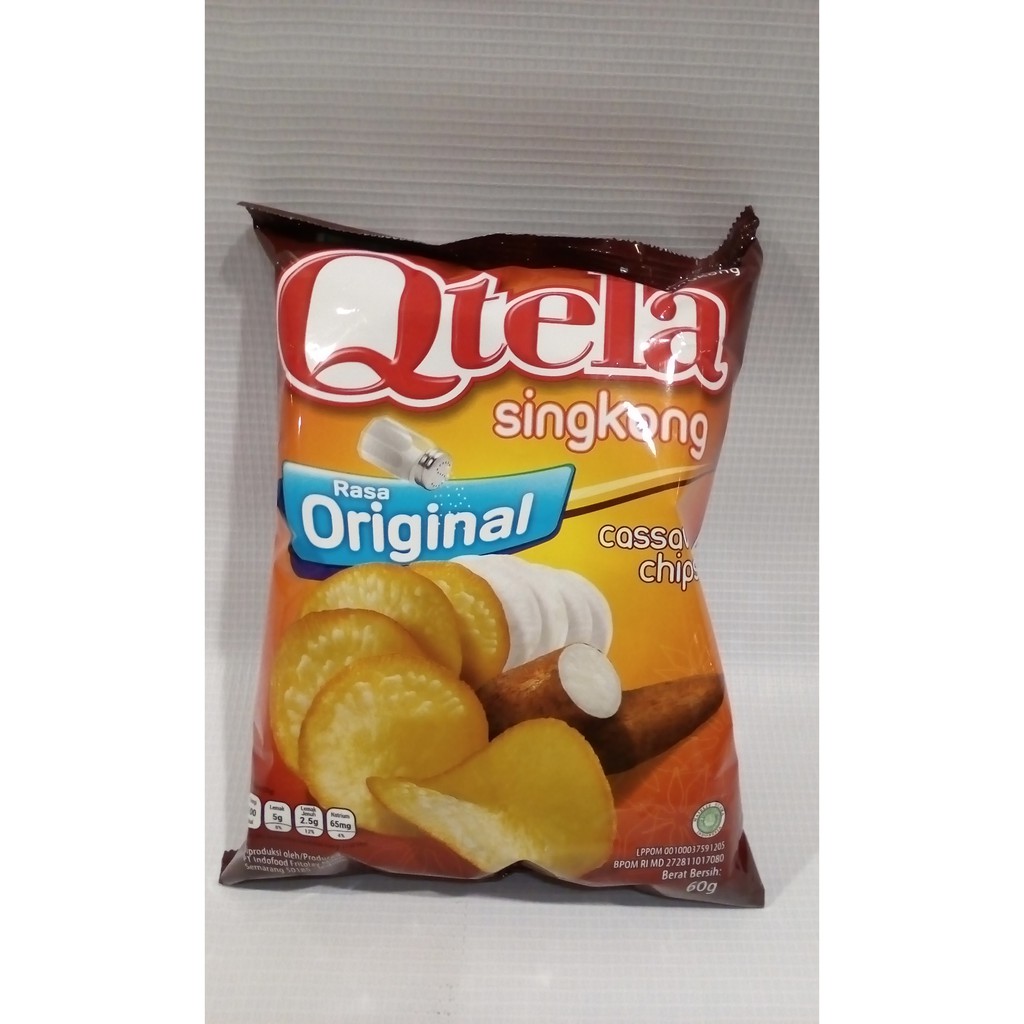 

Qtela Cassava Chips Original 60gr Pak - Farmers Market