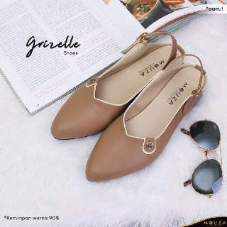 [REY] MOUZA - Sepatu Sandal Grizelle Ori by Mouza shoes / Slipper / Sepatu Hak tahu