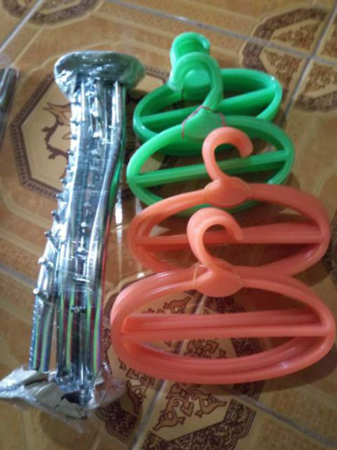 Hanger Gantungan Oval  Jumbo Per Lusin