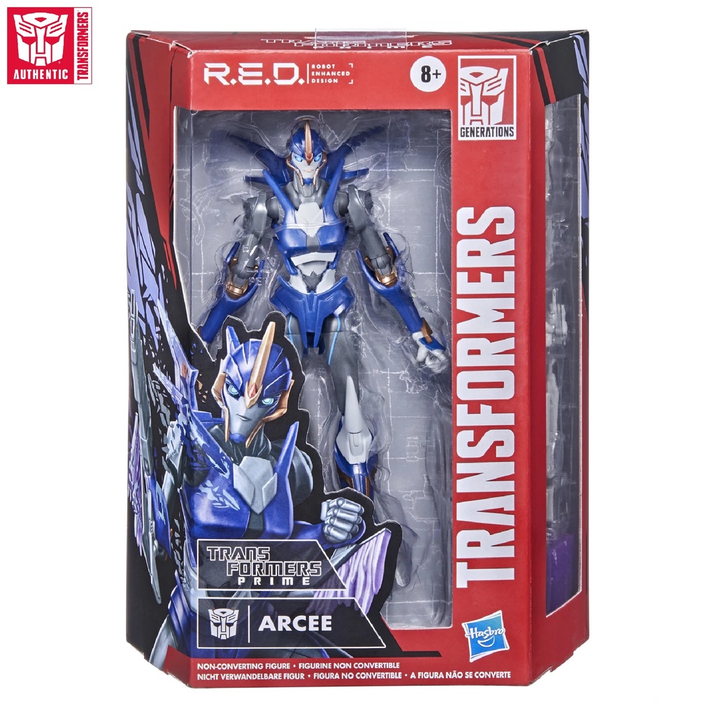 TRANSFORMERS Robot Enhanced Design RED Prime Arcee Figure