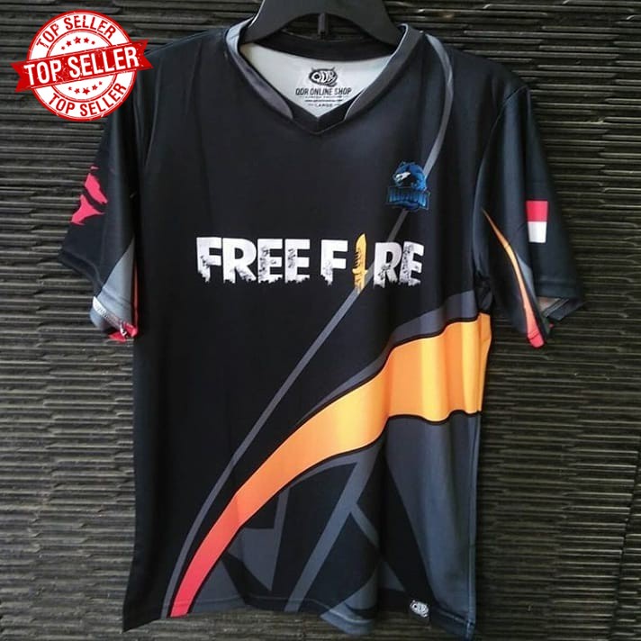 Jual Baju Kaos Jersey Gaming Custom Free Desain Nama Logo Dll Shopee Indonesia