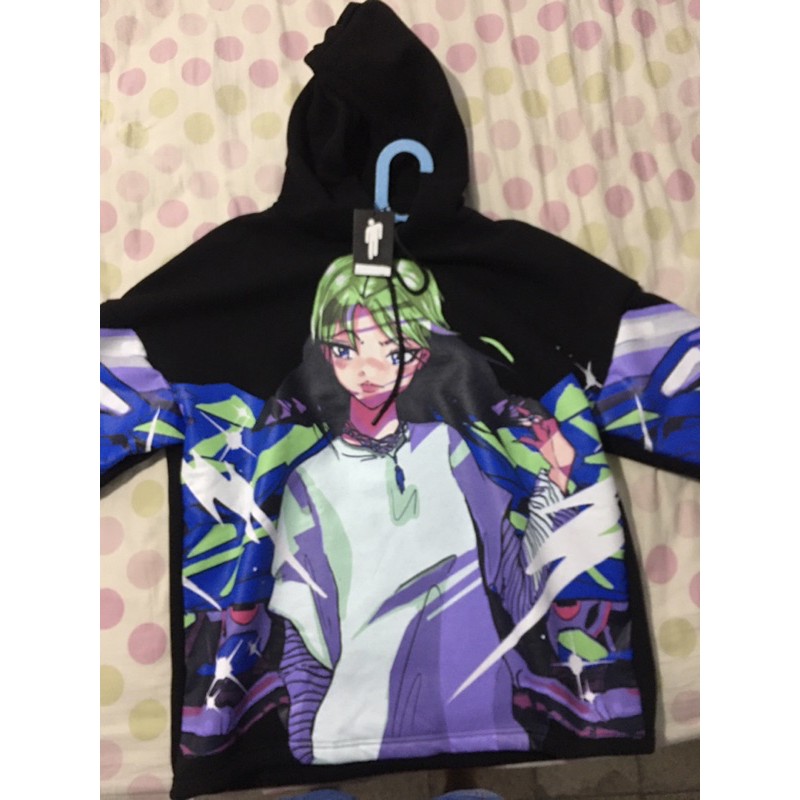 Billie Eilish x Bershka Anime hoodie