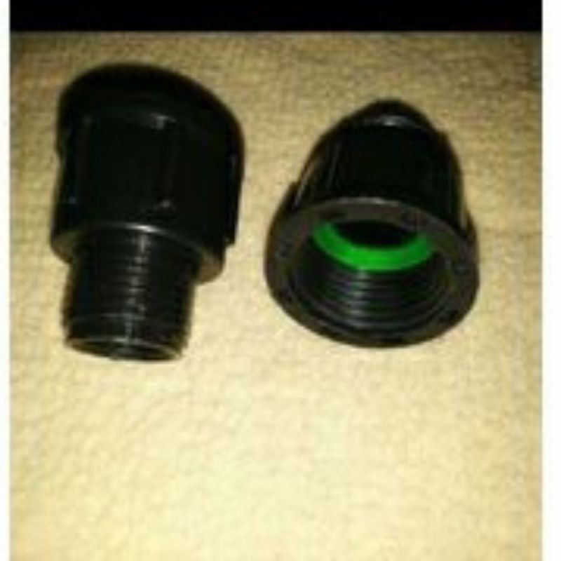 Konektor Nepel Drat Dalam 22 mm ke Drat Luar 18 mm