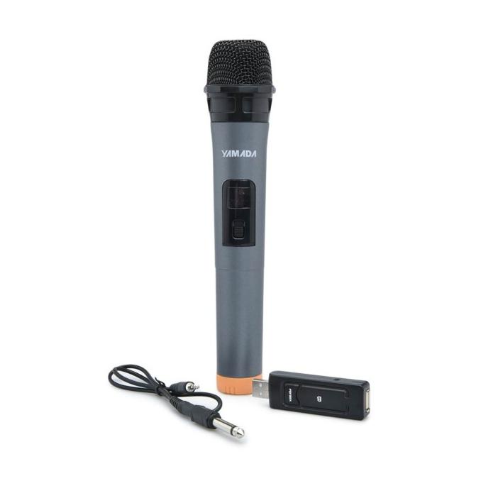 READY COD ORIGINAL Yamada DM V12 Smart Wireless Microphone Mic with LED Display