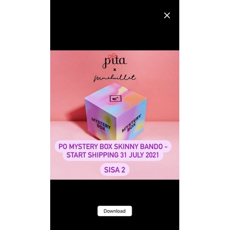 Handmadepita x Mmehuillet PO Mystery Box Skinny Bando