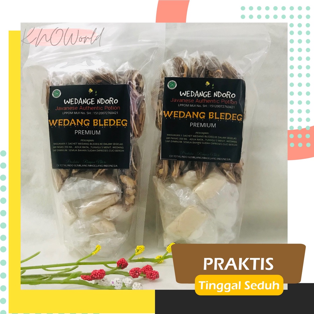 

Wedang Bledeg Premium Wedange Ndoro Isi 10