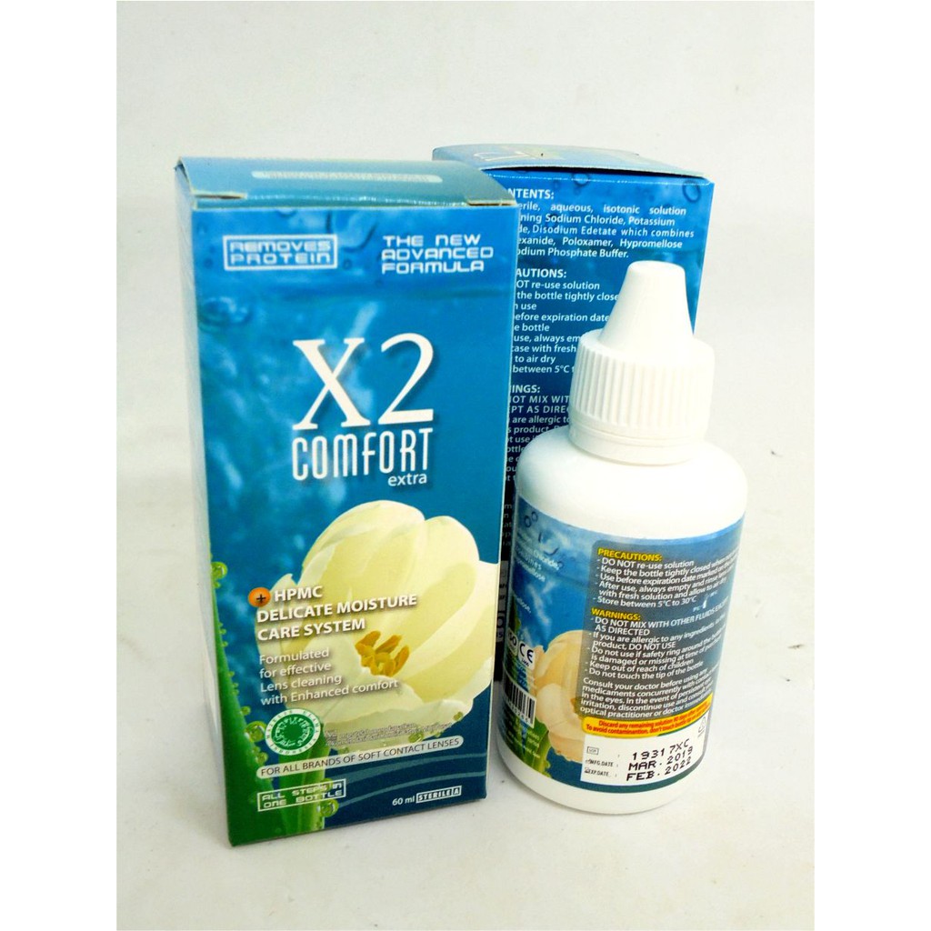 [IMPORT] - Cairan Softlens X2 60ml Kode CX260