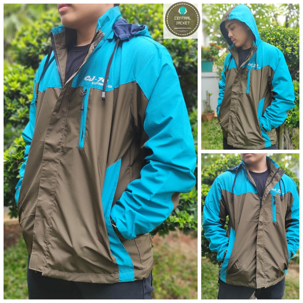 JAKET OUTDOOR PARASUT JN - WATERPROOF HIGH QUALITY - JAKET PARASUT PRIA