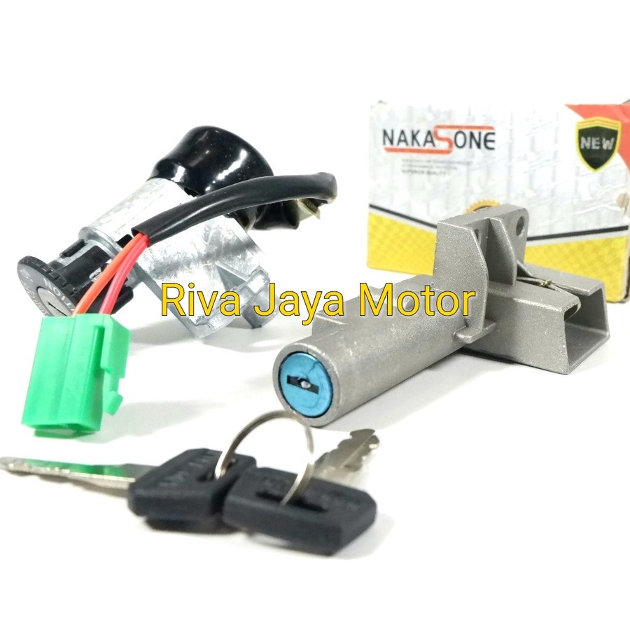 Kunci Kontak Set + Jok Shogun R 110, Satria 2t, Shogun New Nakasone