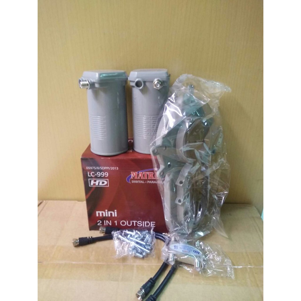 LNB Parabola C band Matrix mini 2x1