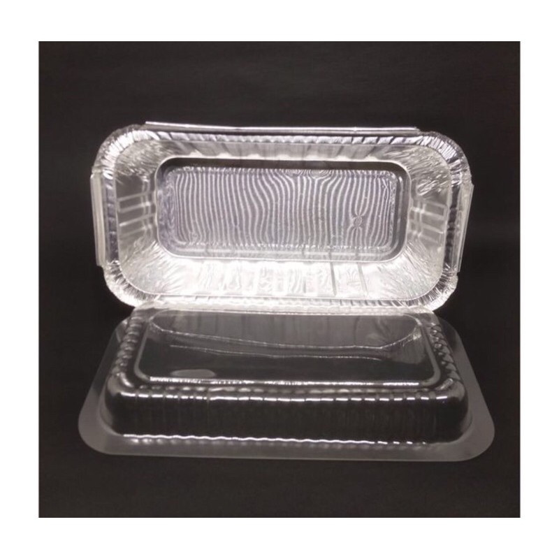 BX 1850 dan Tutup mika Aluminium Foil Tray Alumunium Cup isi 5 set