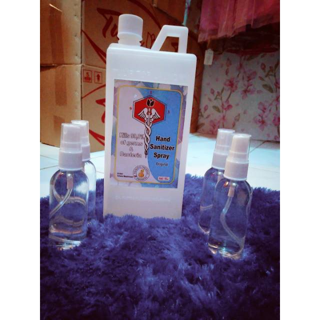 SPRAY HAND SANITIZER 60 ML