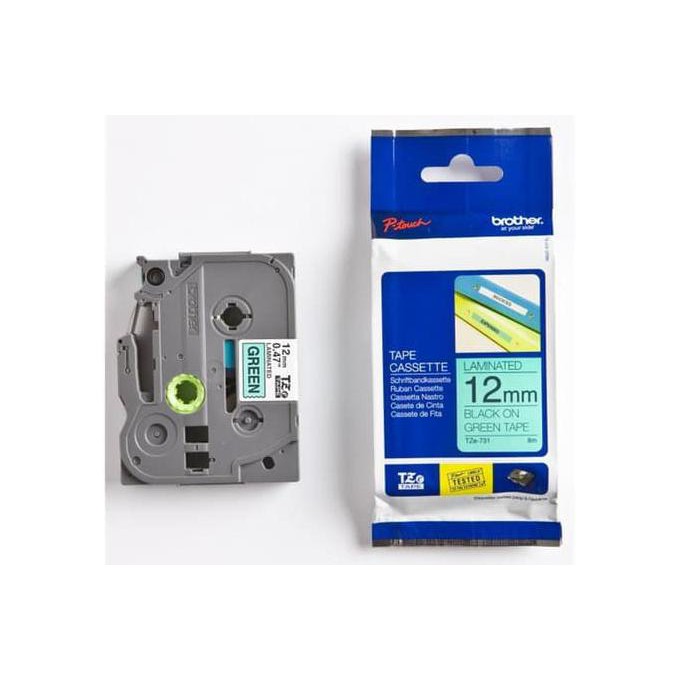 

Label Printer Brother Tape 12Mm Tze-731 - Green Hijau Tze 731
