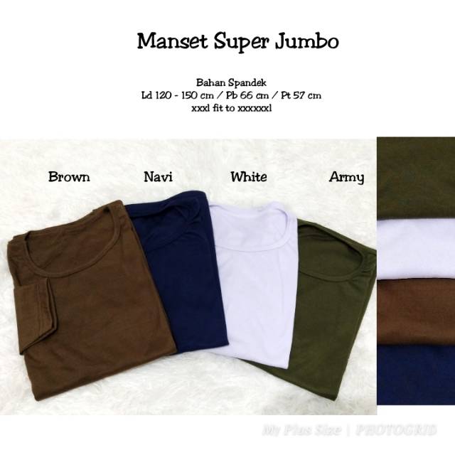 Manset Wanita Super jumbo