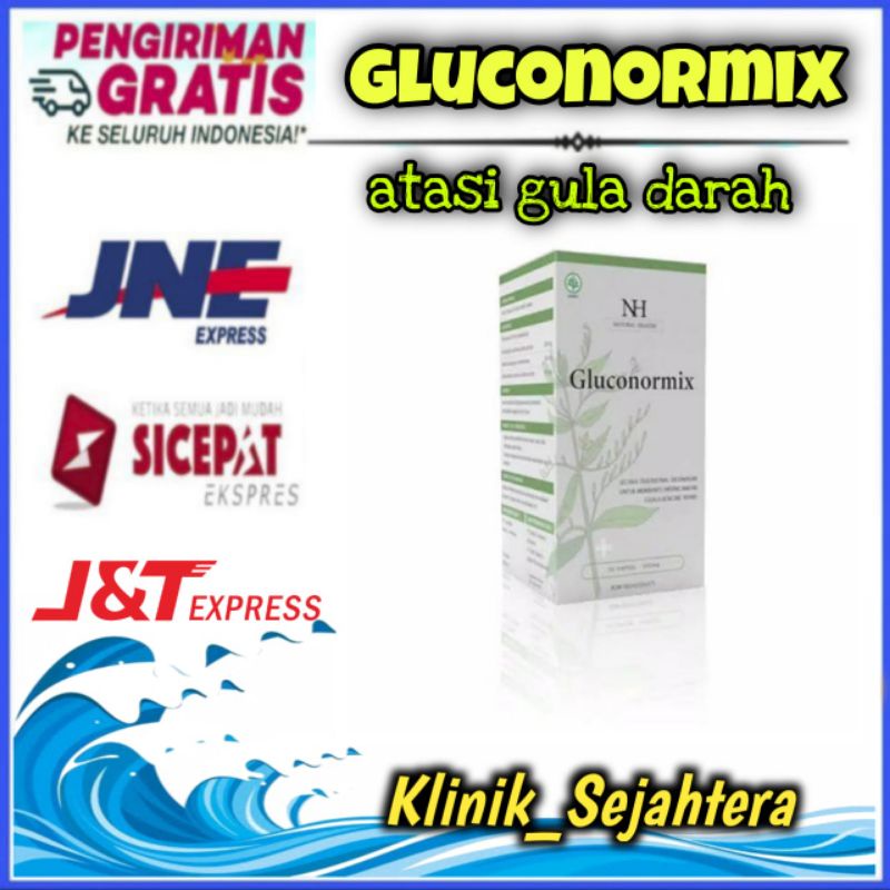 Gluconormix Original Herbal - Gluconormix Asli Obat Diabetes Meringankan Gejala Kencing Manis