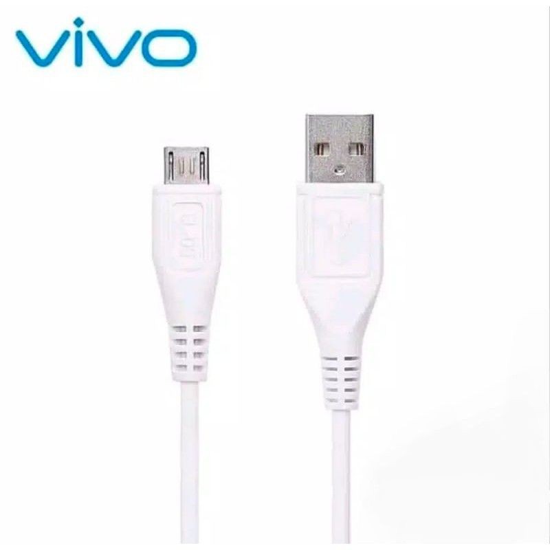 Kabel Data Vivo Fast Charging Micro Usb Original Vivo V7 / V9 / V15 / Y53 / Y91 / Y71 / S1 Pro