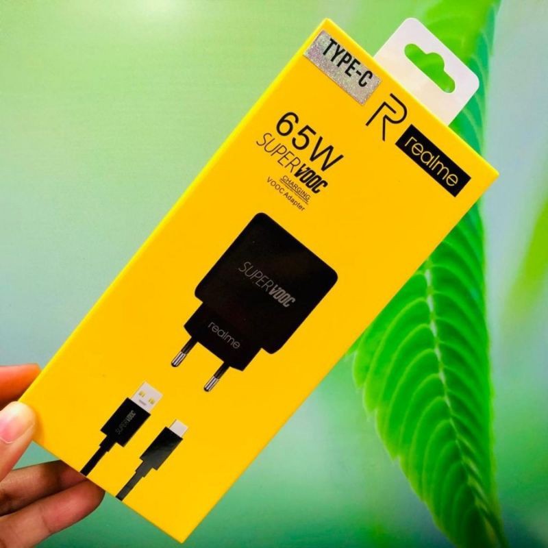 Casan Realme 65W Type C 1usb Travel Charger Realme Type C 65w Charger Realme Type C 1usb 65w R17