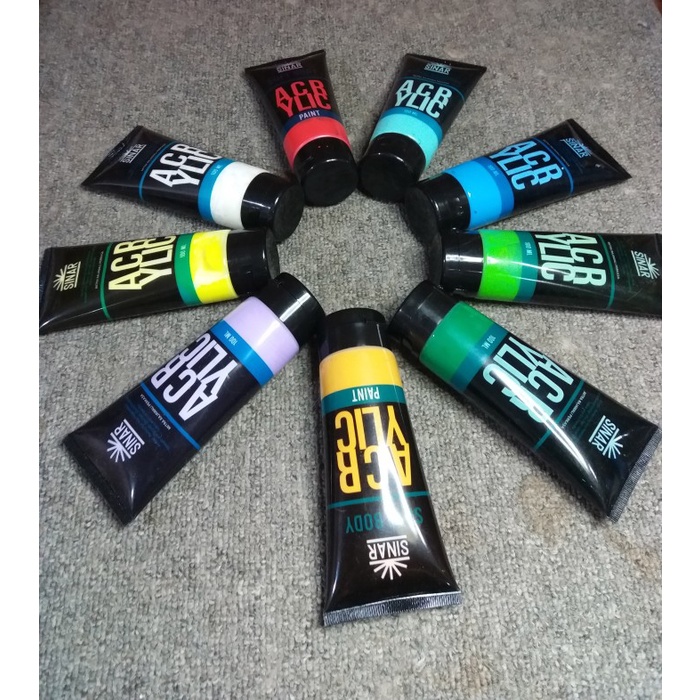 

Produk Terbaru Cat Lukis Acrylic Normal / Kwas 100 Ml