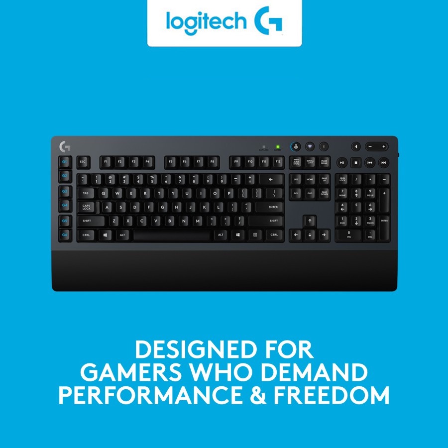 Logitech G613 Keyboard Gaming Wireless Mechanical Macro