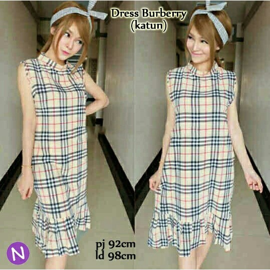 dress burberry