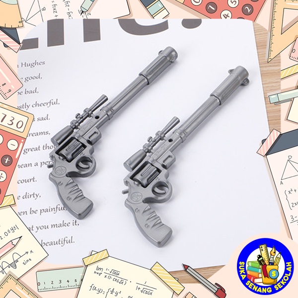 

2 Pcs Pulpen Pistol S0091