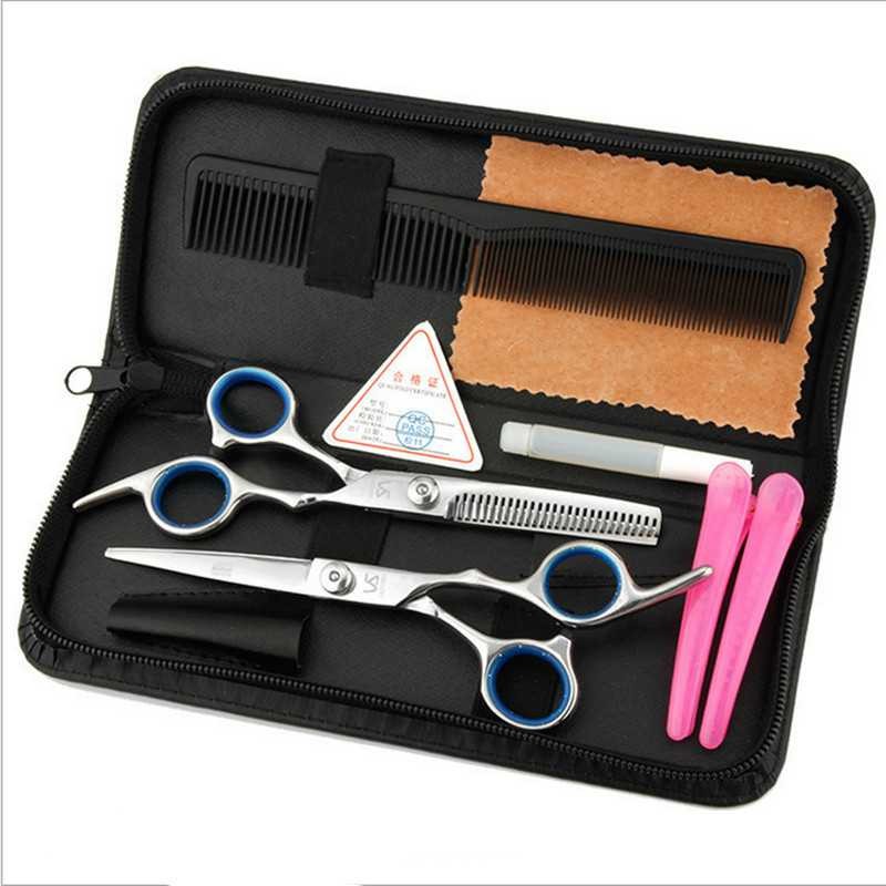 Set Gunting Multifungsi GR 04 Peralatan Gunting Rambut Salon Stainless Steel Alat Pemotong Serbaguna