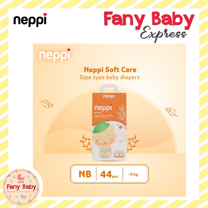 NEPPI BABY DIAPERS TAPE NB / S - POPOK PEREKAT