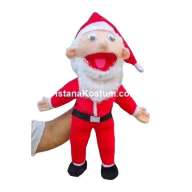 Boneka Panggung Puppet Santa Claus Marry Christmas | Boneka Dongeng