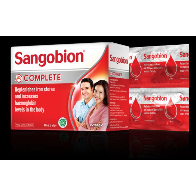 sangobion obat herbal ori