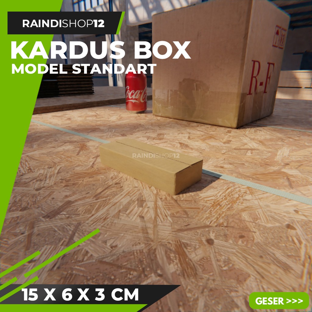 

(MIN 50 PCS) BOX 15 X 6 X 3 CM KARDUS KOTAK KEMASAN PACKAGING KADO POLOS