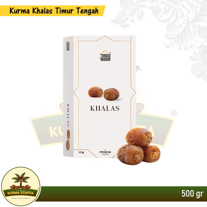 

Kurma Khalas Timur Tengah Premium 500 gr