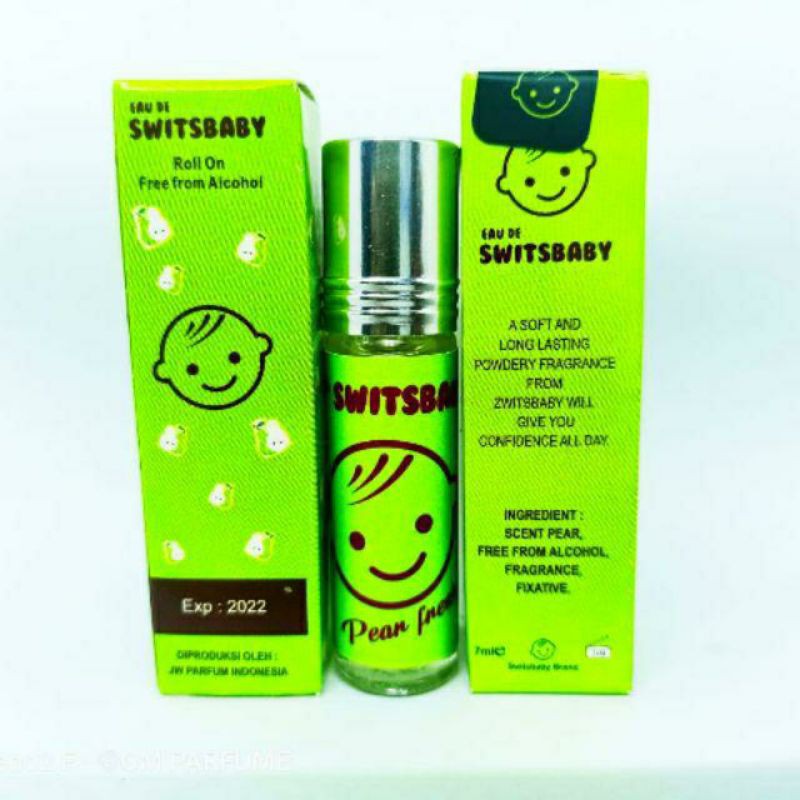 Parfum Switsbaby Roll On 6 ml Aroma Pear Fresh