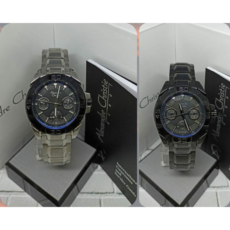 Jam Tangan Wanita Alexandre Christie 6224 AC6224 AC 6224 Tali Besi / Stainless steel