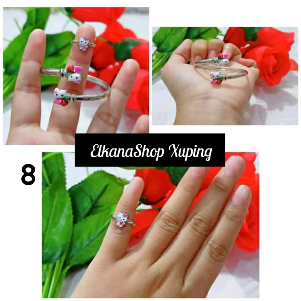 Gelang Anak benggel Free Cincin Xuping / elkanashop