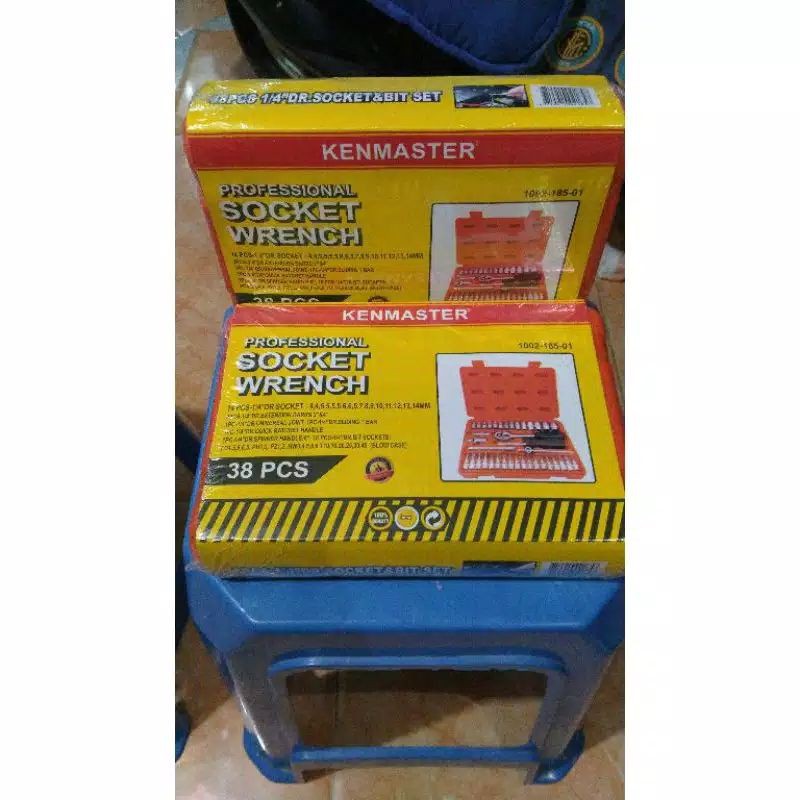 KUNCI  , 38 PCS  , Kunci Set  ,  SHOCK  ,  ALAT KUNCI SHOCK / KUNCI SHOCK