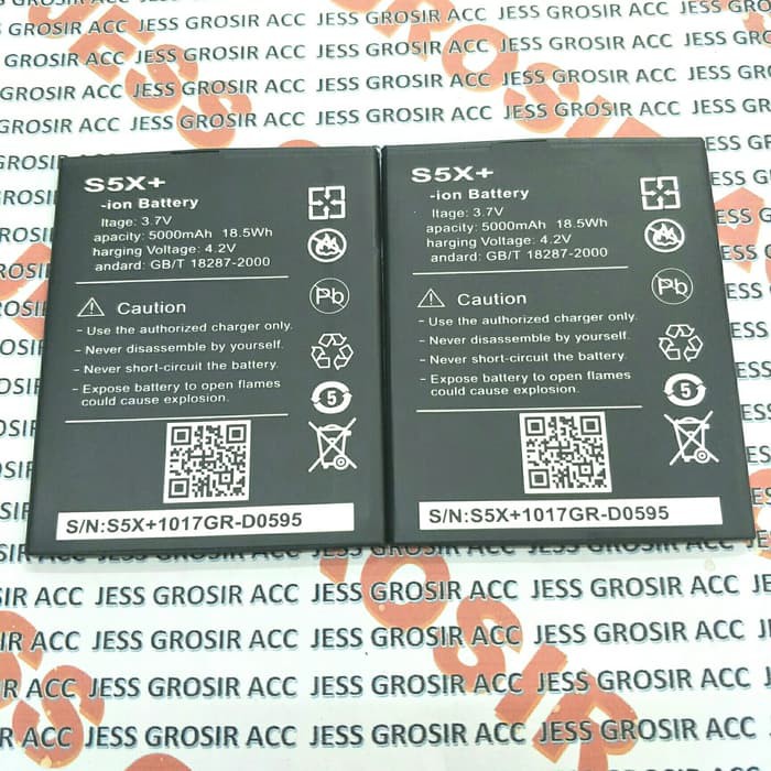 Baterai Battery Original Double Power ADVAN Vandroid S5x+ , S5x Plus