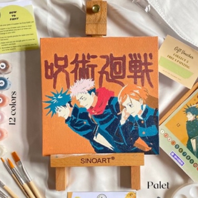 

Jujutsu Kaisen Paint By Numbers by kart_diy