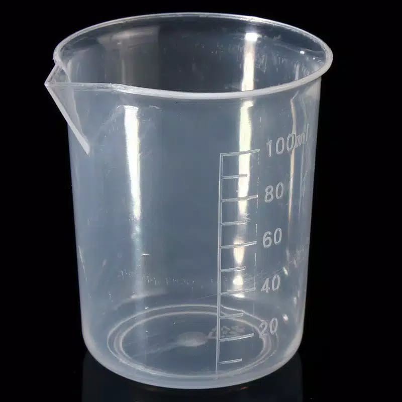 

Gelas Ukur 100ml Plastik Bening untuk Pembuatan Bubuk Minuman