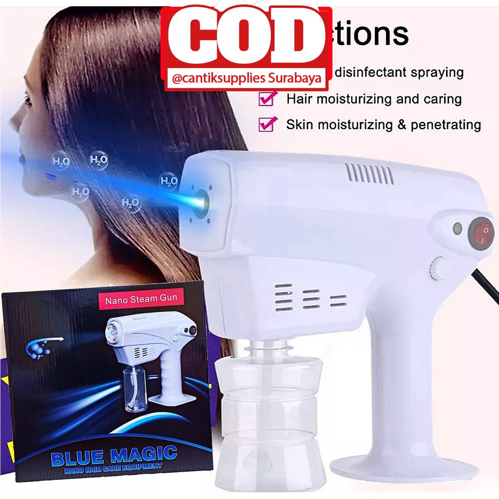 New ❤️ NANO SPRAY STEAM GUN DESINFECTAN SPRAY PREMIUM NANO SPRAY GUN