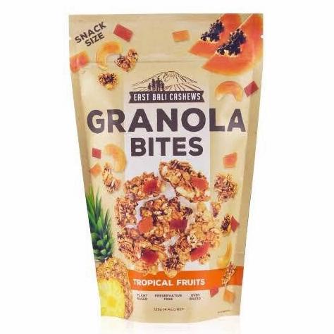 

EAST BALI CASHEW - Granola Bites Tropical Fruits 125g