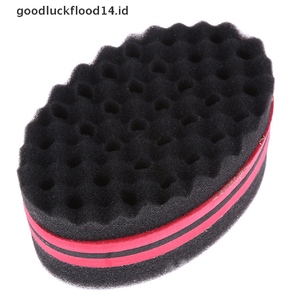 [OOID] Magic Barber Hair Brush Wave Sponge for Dreads Afro Locs Twist Curls Coil Tools ID