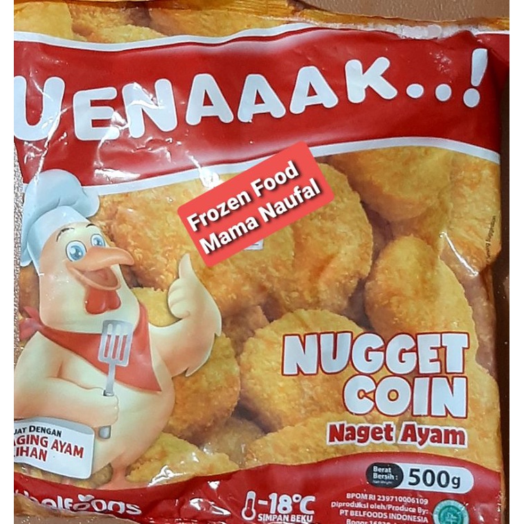 

BELFOODS Uenaaak Nugget Coin 500g