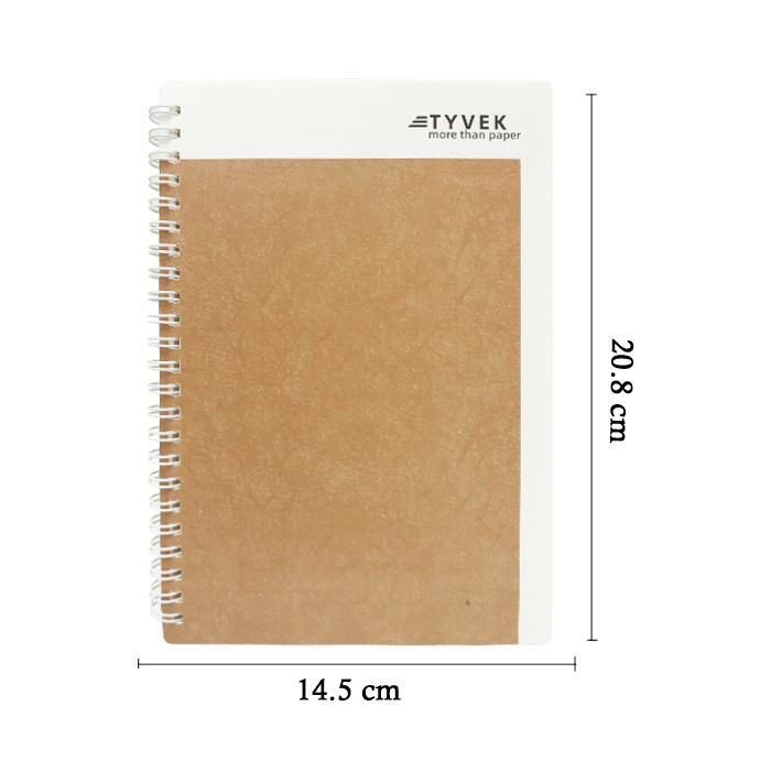 

WENGU Notebook spiral A5 B5 Tyvek (PPXQ036-2)