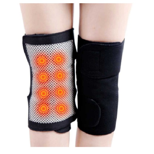 ALAT TERAPI MAGNETIK SAKIT LUTUT OLAHRAGA LARI FUTSAL BOLA KNEE PAD RELAKSASI PELINDUNG LUTUT