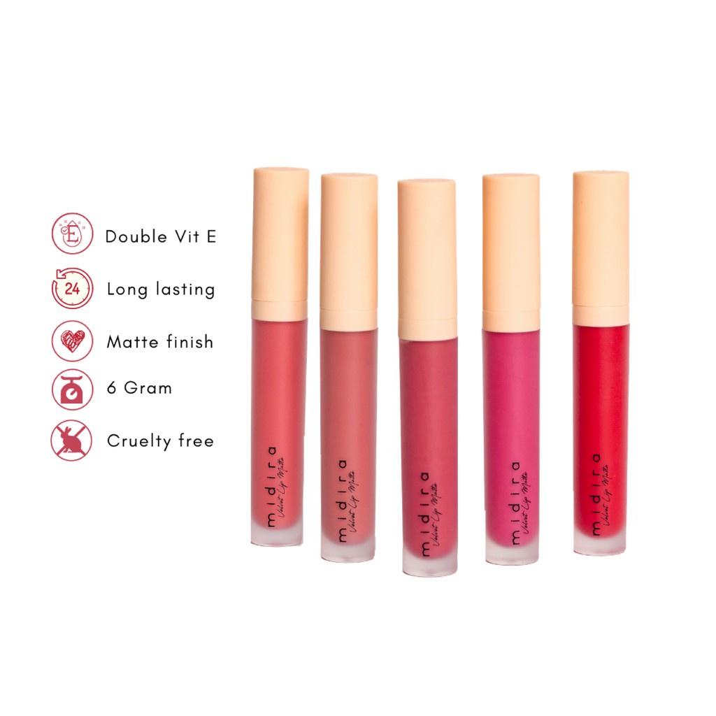 ❤ MEMEY ❤ MIDIRA Velvet Lip Matte