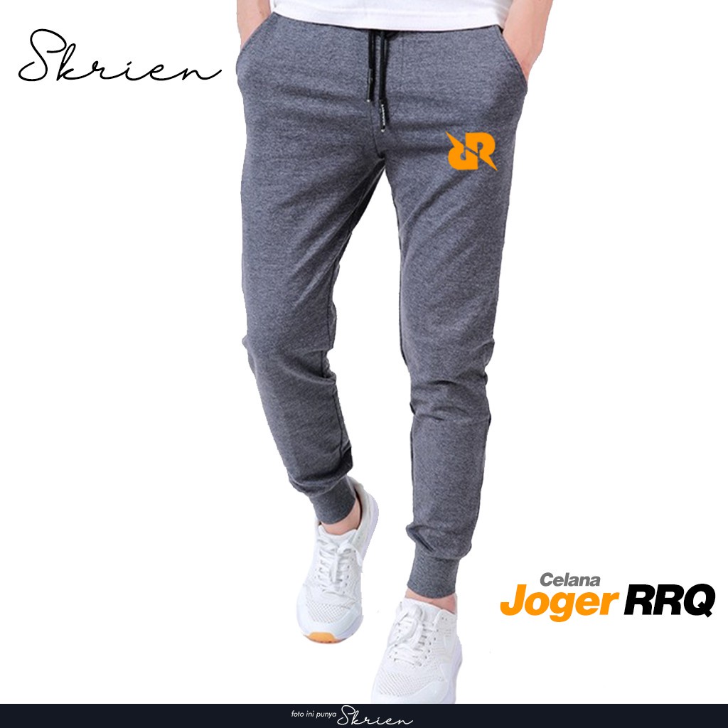 Celana Joger PRIA WANITA Panjang Jogger Trackpant Sweatpants GYM training trening trining terening olahraga jumbo S-XXL