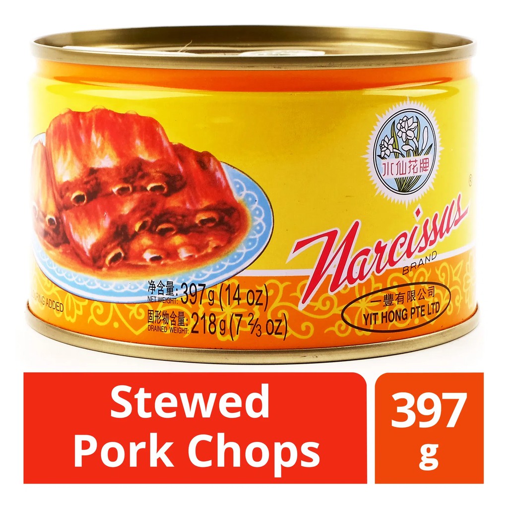 

Narcissus Can Food Stewed Pork Chops / Pork Leg Mushroom 397g