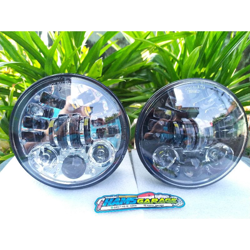 REFLEKTOR LAMPU DAYMAKER 16 LED 5,75 INCH IMPORT 2019 ORIGINAL HEADLAMP DEPAN DAYMEKER ORI LAWASAN P