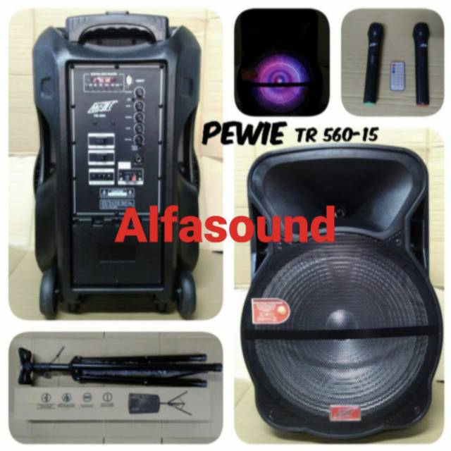 Portable Speaker Meeting Wireless Pewie TR 560 15 Free Stand TR560 15