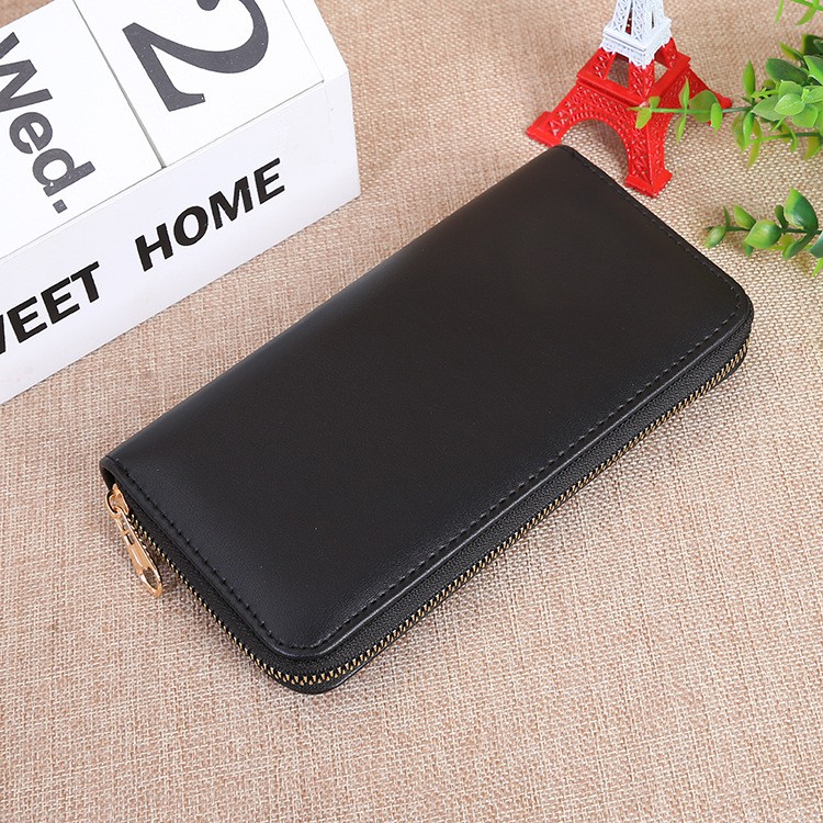 Dompet Panjang Polos Premium JX 603 - Dompet Lipat Wanita Import - Dompet Import - Dompet Cewe - Dompet Panjang Wanita